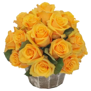 Bumblebee - Yellow Rose Bouquet