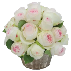 Lorena Summer House - Garden Rose Bicolor Bouquet