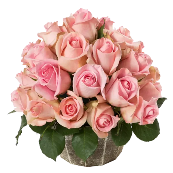 Luciano - Pink Rose Bouquet