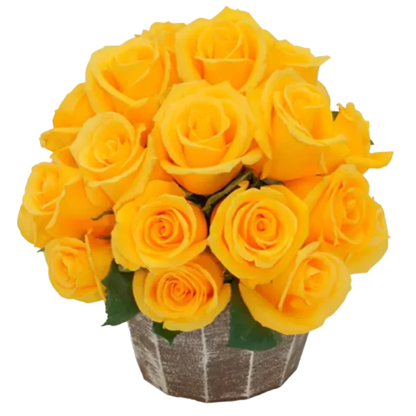 Texas - Yellow Rose Bouquet