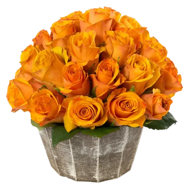 Tycoon - Yellow Rose Bouquet